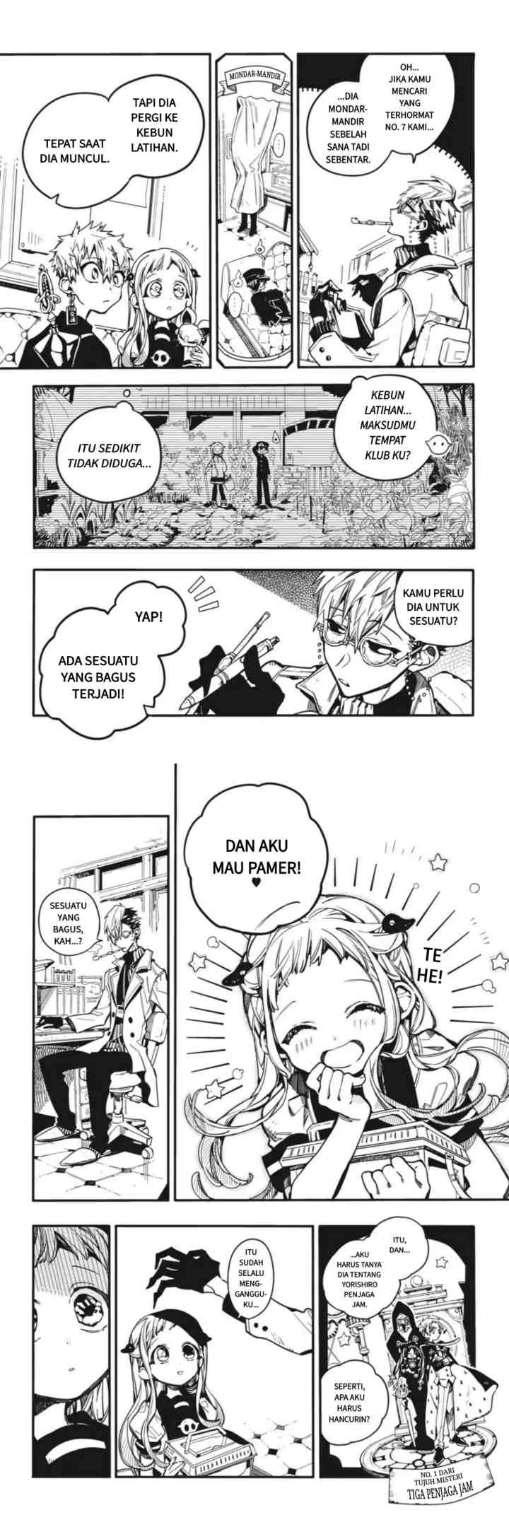 Jibaku Shounen Hanako-kun chapter 28 halaman 8