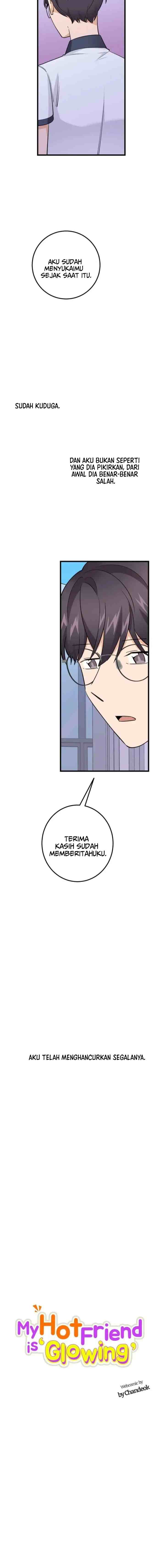 My Hot Friend Is Glowing chapter 38 halaman 9