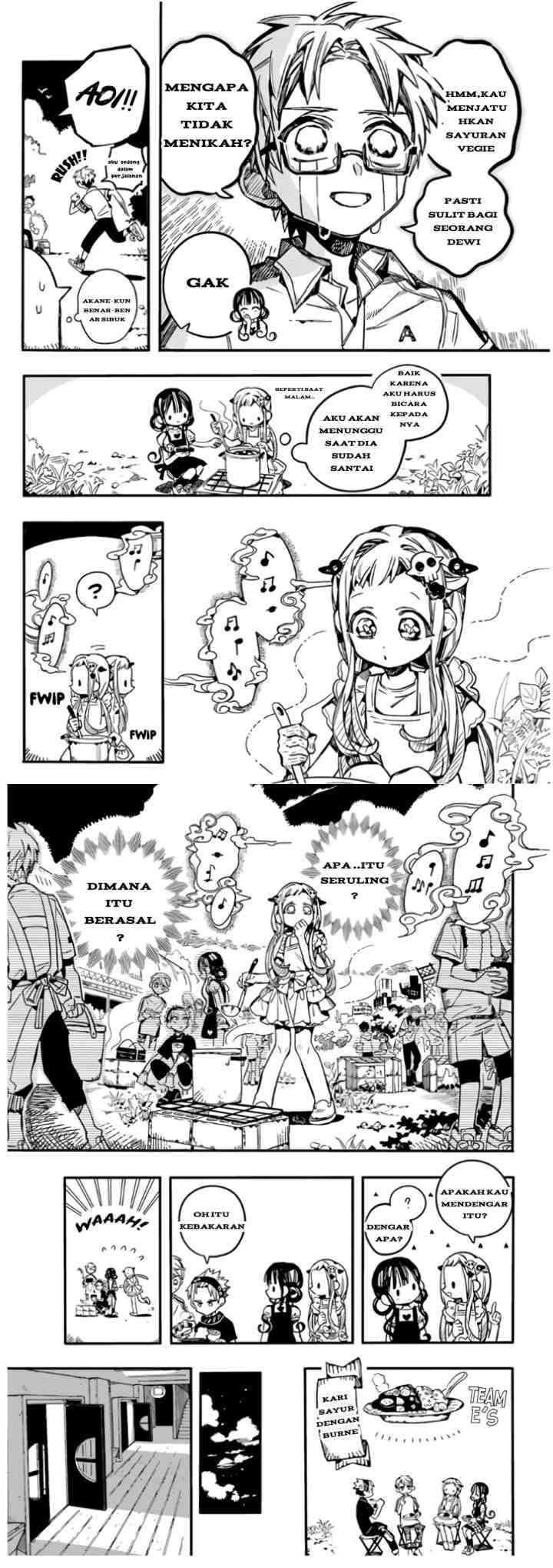 Jibaku Shounen Hanako-kun chapter 60 halaman 6
