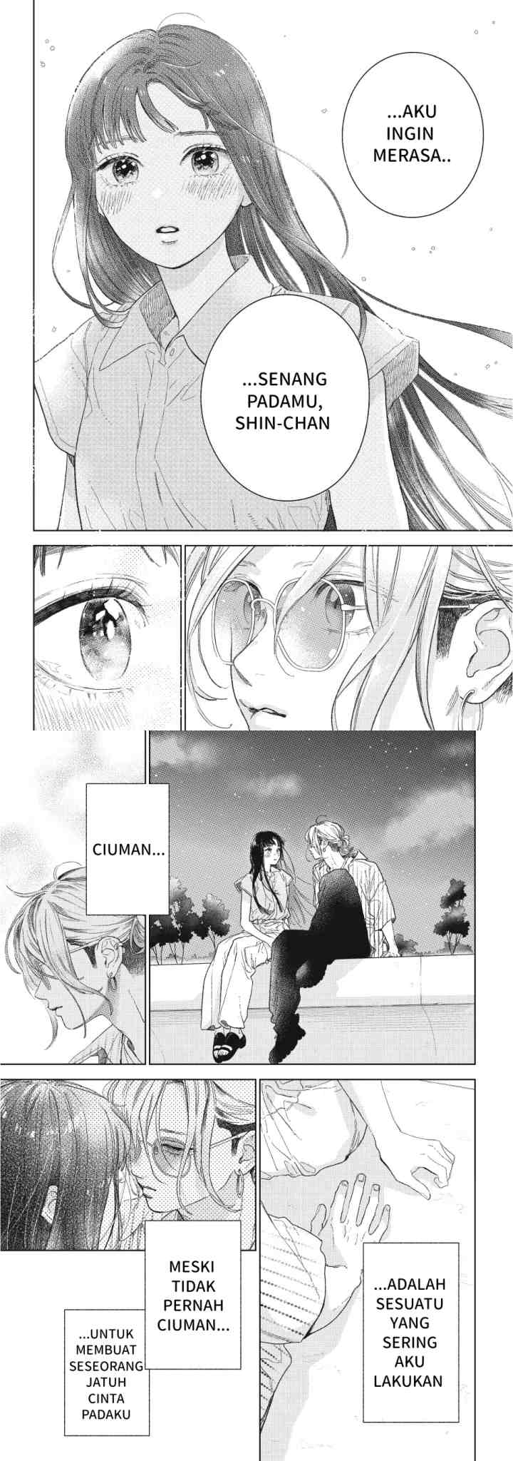 Yubisaki to Renren chapter 38 halaman 9