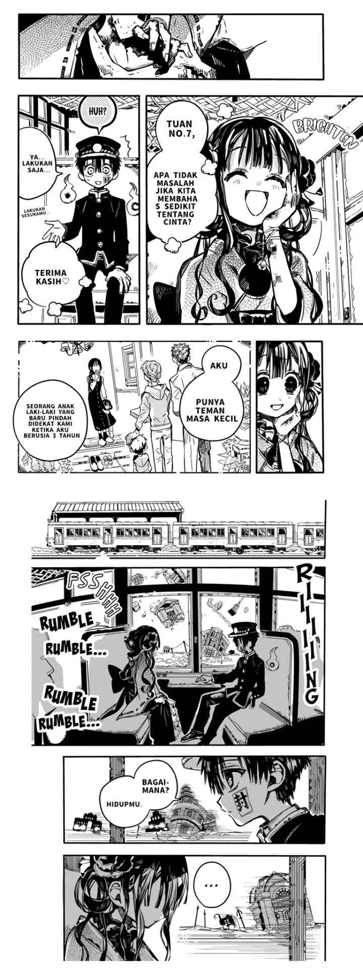 Jibaku Shounen Hanako-kun chapter 84 halaman 10