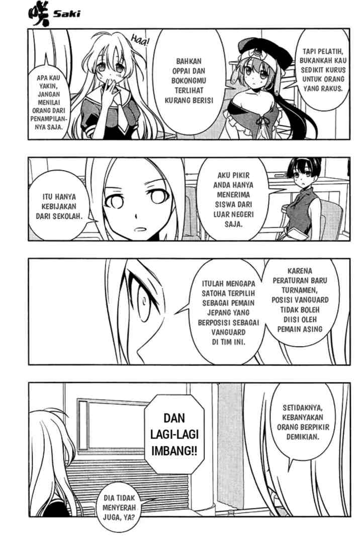 Saki chapter 108 halaman 13