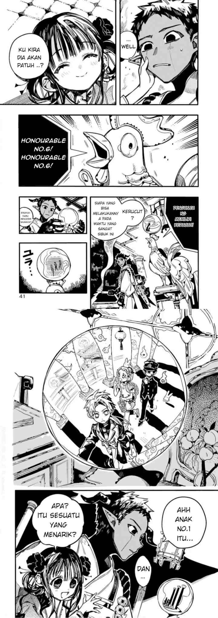 Jibaku Shounen Hanako-kun chapter 63 halaman 10