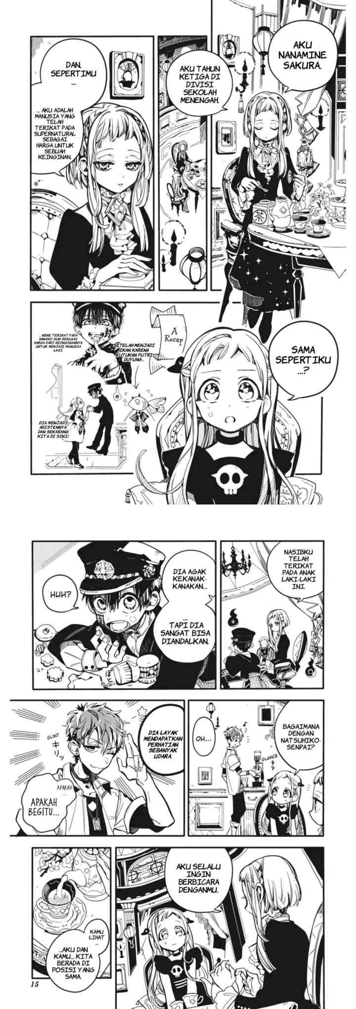 Jibaku Shounen Hanako-kun chapter 21 halaman 8