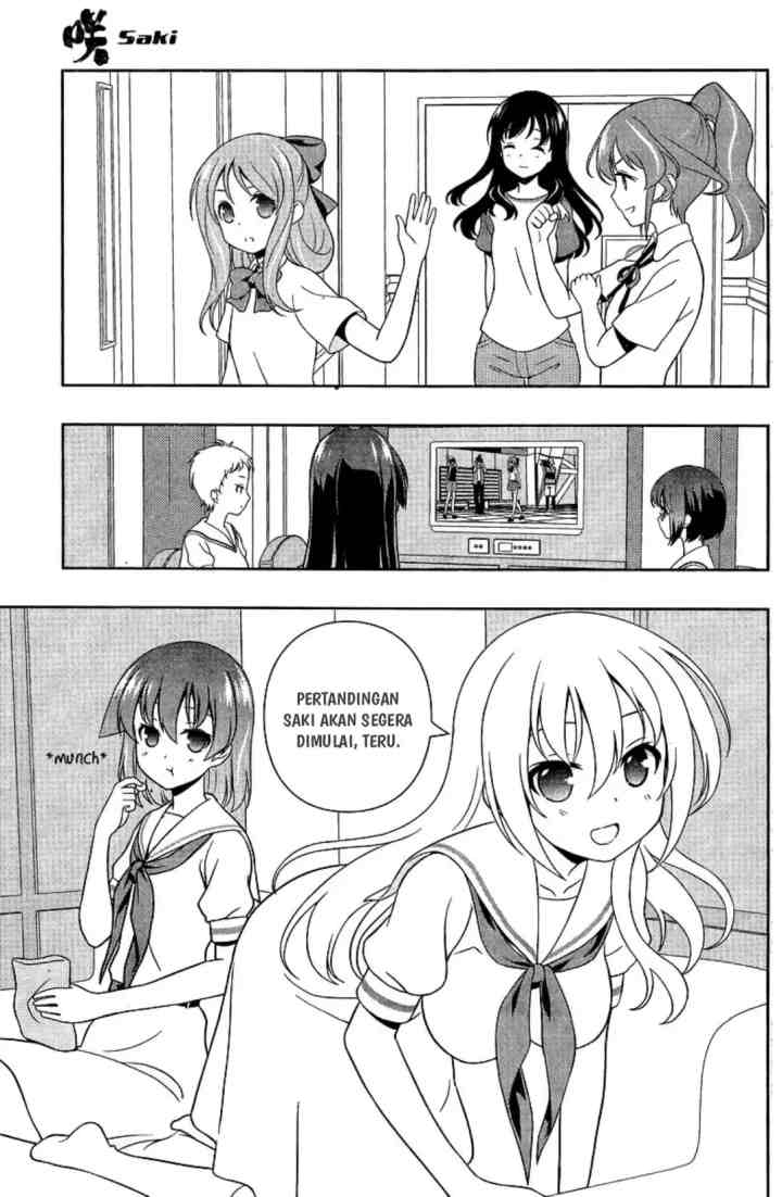Saki chapter 142 halaman 11