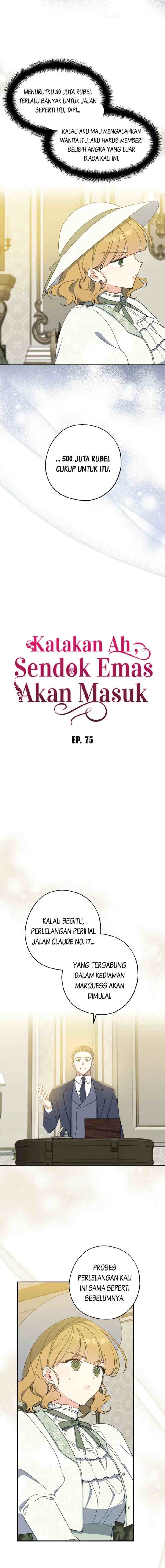 Say Ah, the Golden Spoon Is Entering chapter 75 halaman 4