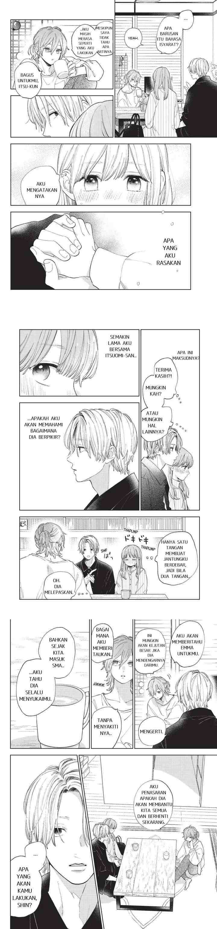 Yubisaki to Renren chapter 13 halaman 6