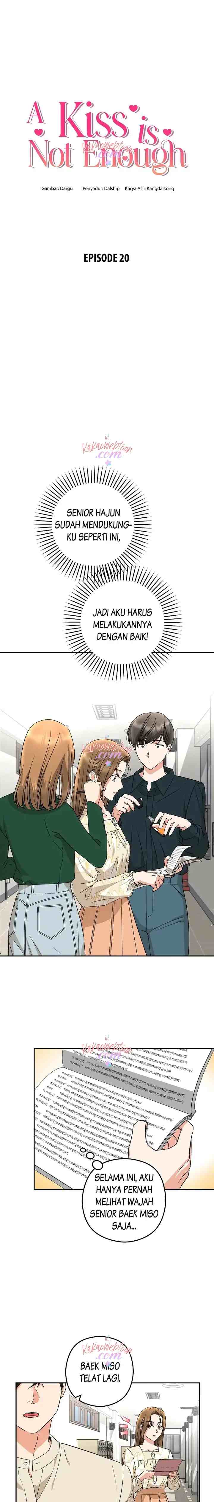 It's Not Enough Just to Kiss chapter 20 halaman 7