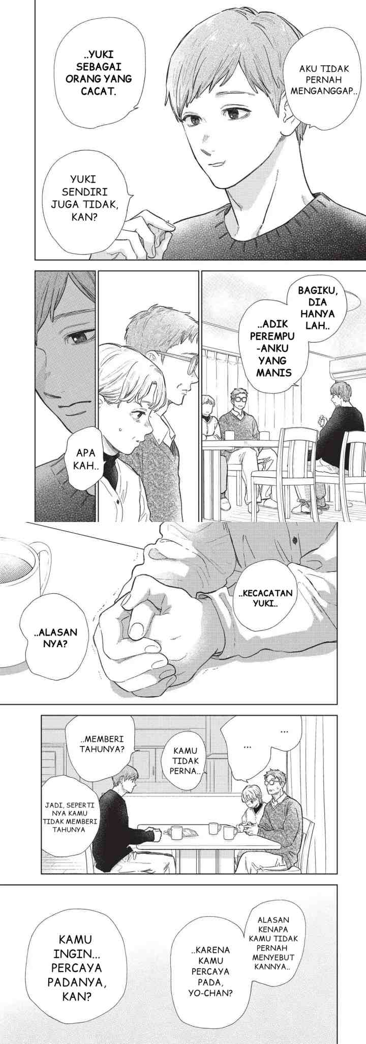 Yubisaki to Renren chapter 31 halaman 9