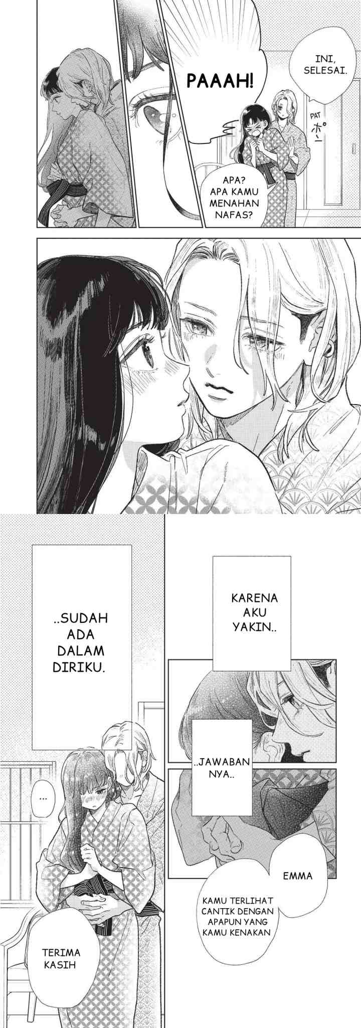 Yubisaki to Renren chapter 31 halaman 19