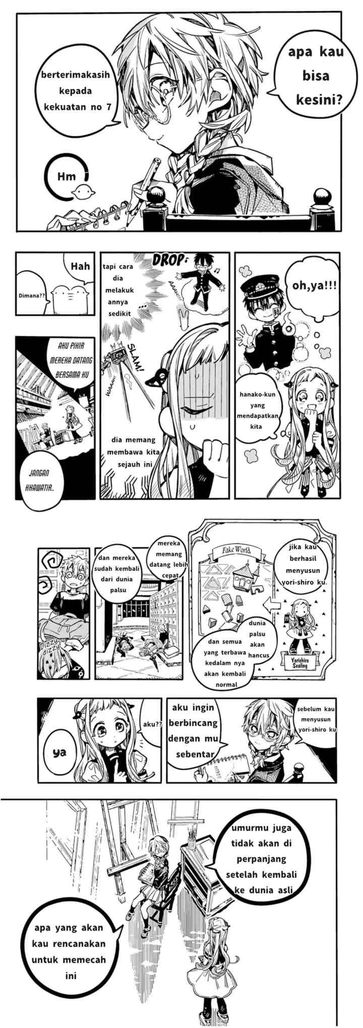 Jibaku Shounen Hanako-kun chapter 58 halaman 12