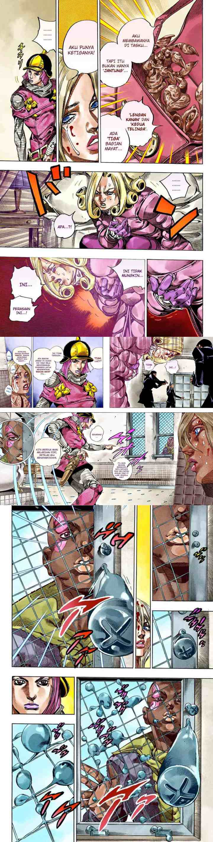 JoJo no Kimyou na Bouken - Steel Ball Run chapter 50 halaman 9