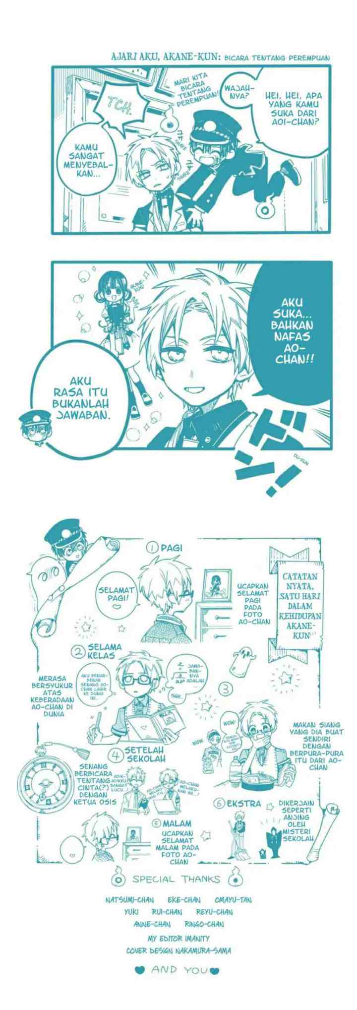 Jibaku Shounen Hanako-kun chapter 30 halaman 16