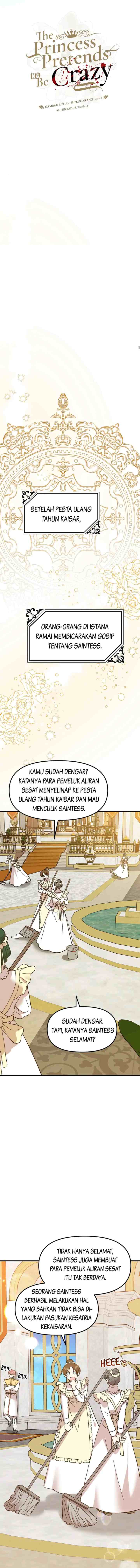The Princess Pretends to Be Crazy chapter 86 halaman 9