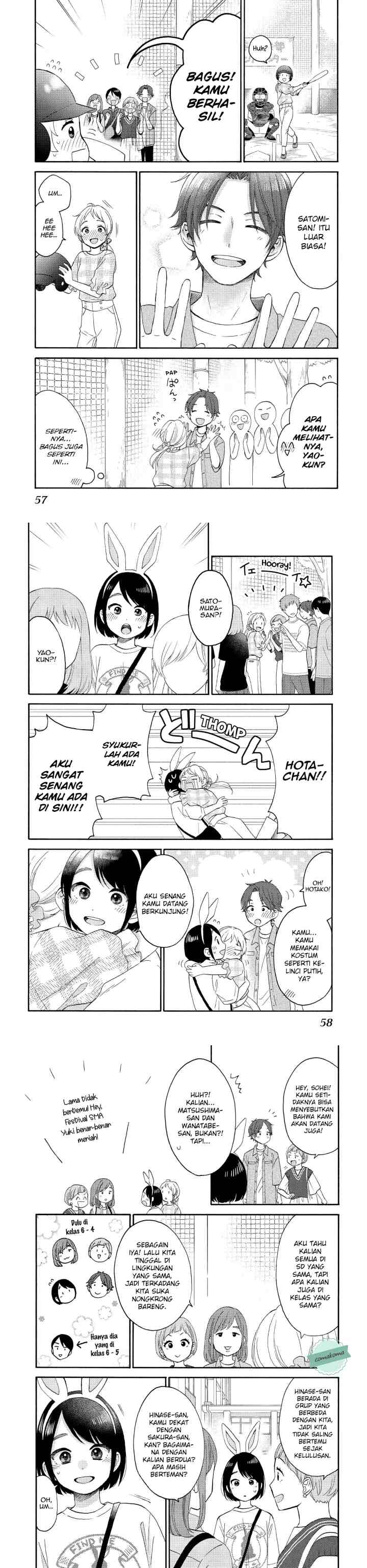 Hananoi-kun to Koi no Yamai chapter 34 halaman 5