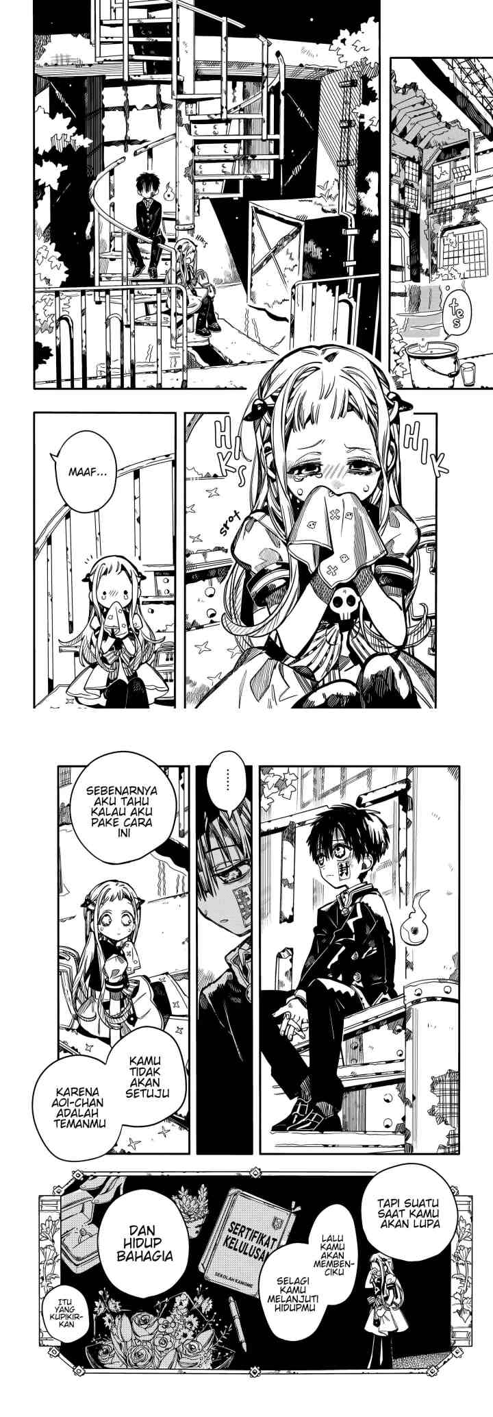Jibaku Shounen Hanako-kun chapter 86 halaman 7