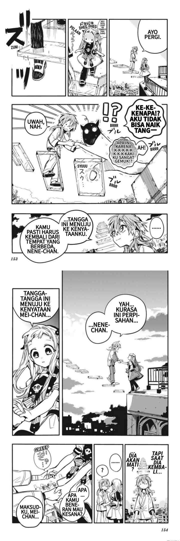 Jibaku Shounen Hanako-kun chapter 55 halaman 9