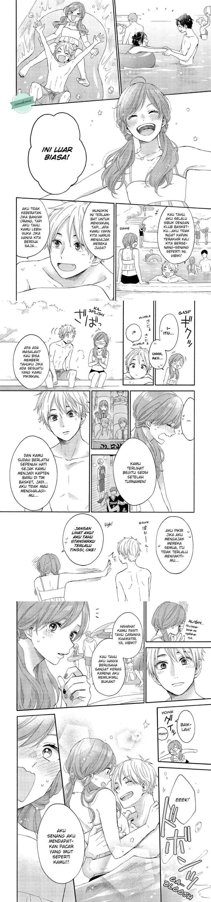Hananoi-kun to Koi no Yamai chapter 27 halaman 4