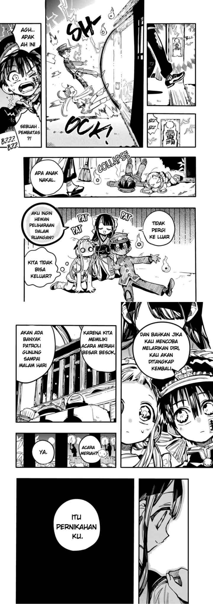 Jibaku Shounen Hanako-kun chapter 66 halaman 8