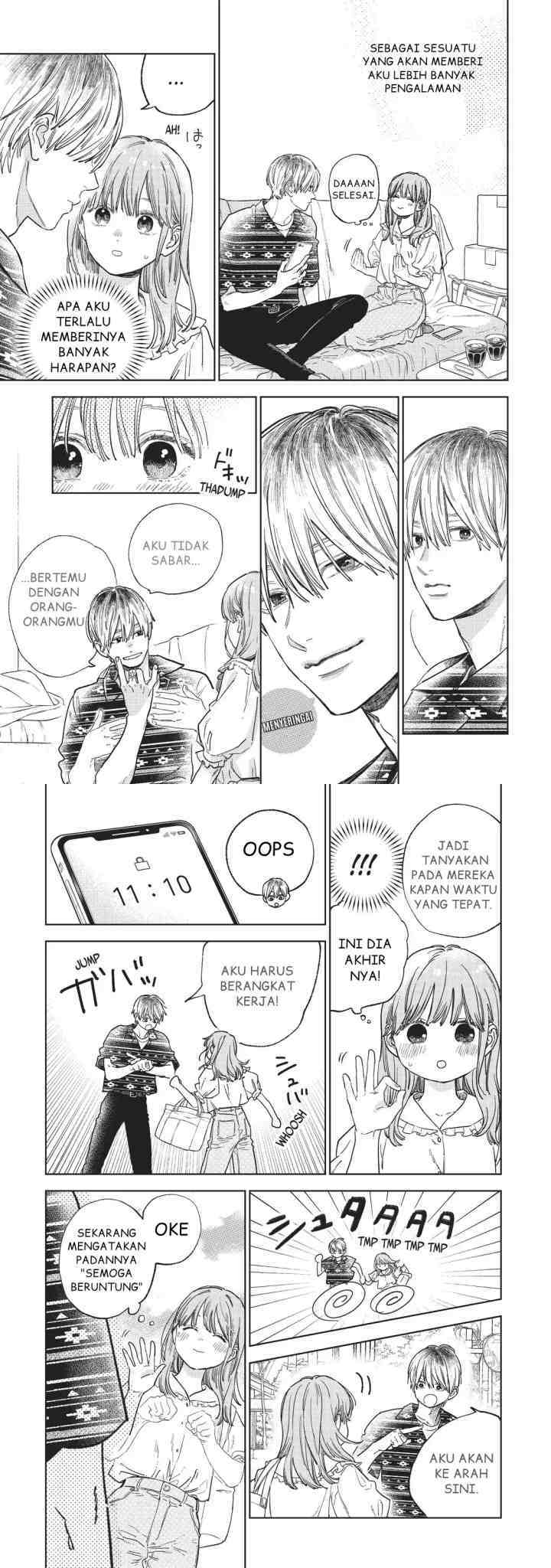 Yubisaki to Renren chapter 29 halaman 12