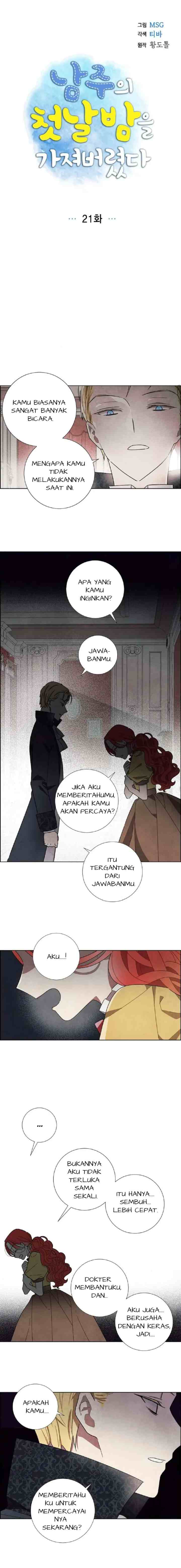 I Took the Male Lead's First Time chapter 21 halaman 5