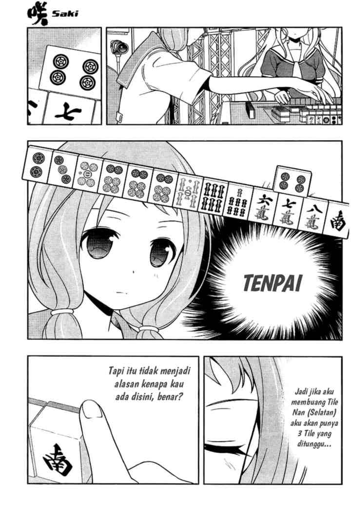 Saki chapter 127 halaman 8
