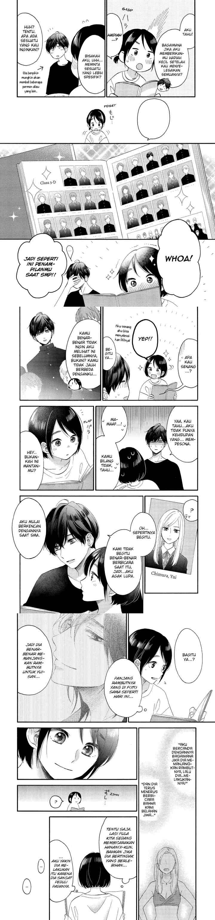 Hananoi-kun to Koi no Yamai chapter 28 halaman 8