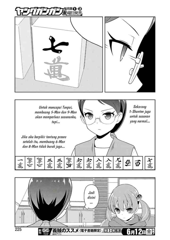 Saki chapter 217 halaman 15