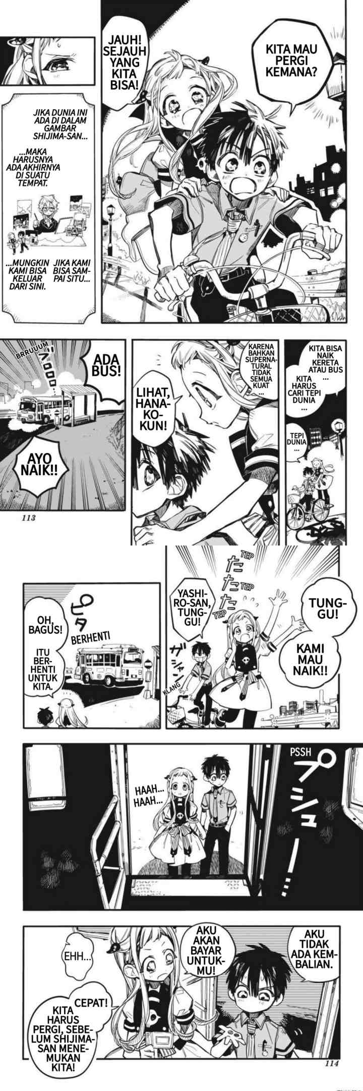 Jibaku Shounen Hanako-kun chapter 49 halaman 7