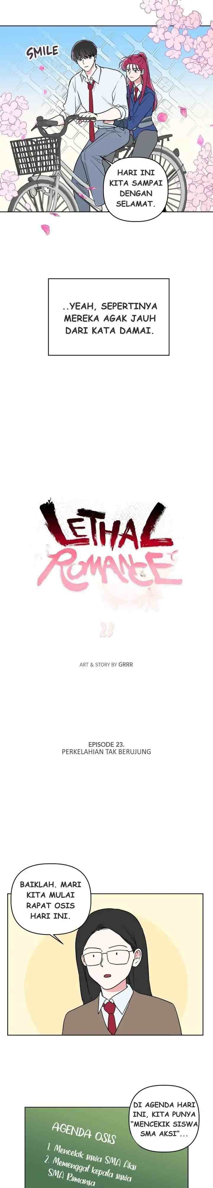 Deadly Vs Romance chapter 23 halaman 7