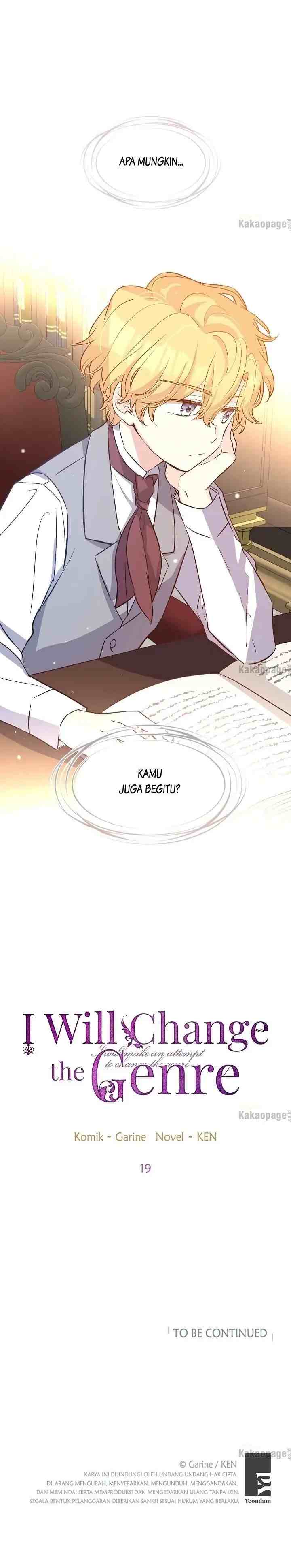 It's Time to Change the Genre chapter 19 halaman 20