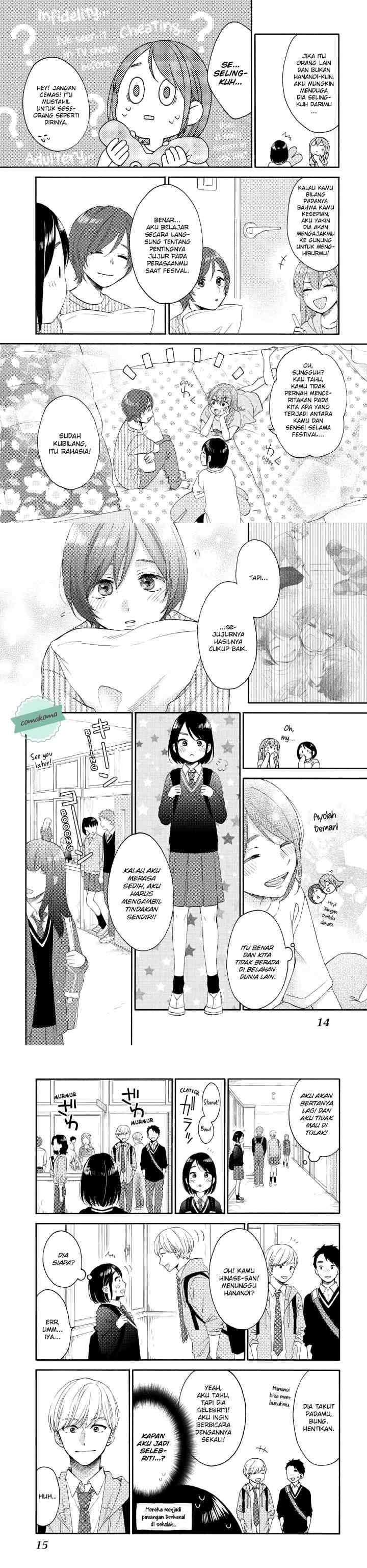 Hananoi-kun to Koi no Yamai chapter 37 halaman 5