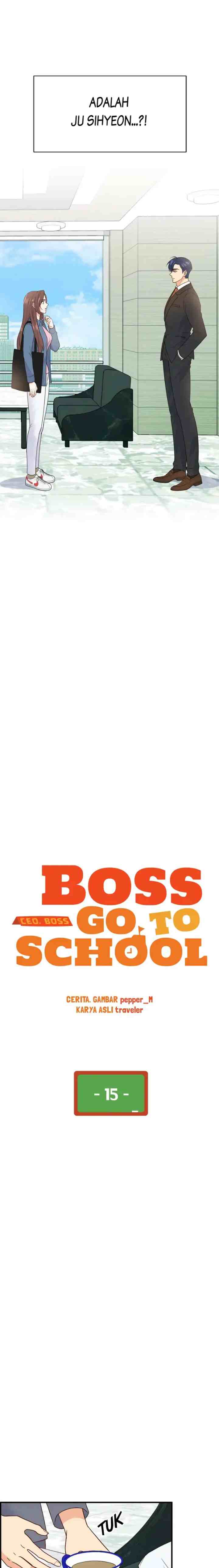 The Boss Go to School chapter 15 halaman 5