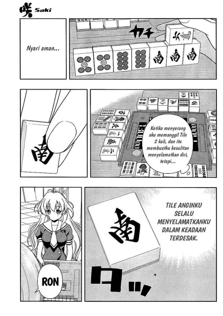 Saki chapter 126 halaman 11