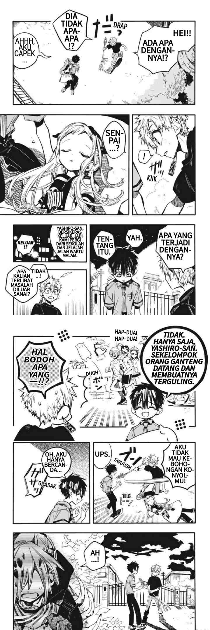 Jibaku Shounen Hanako-kun chapter 50 halaman 10