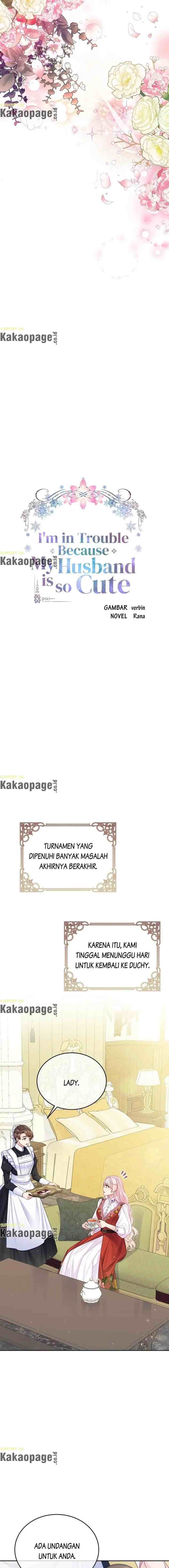 I'm In Trouble Because My Husband Is So Cute chapter 49 halaman 5