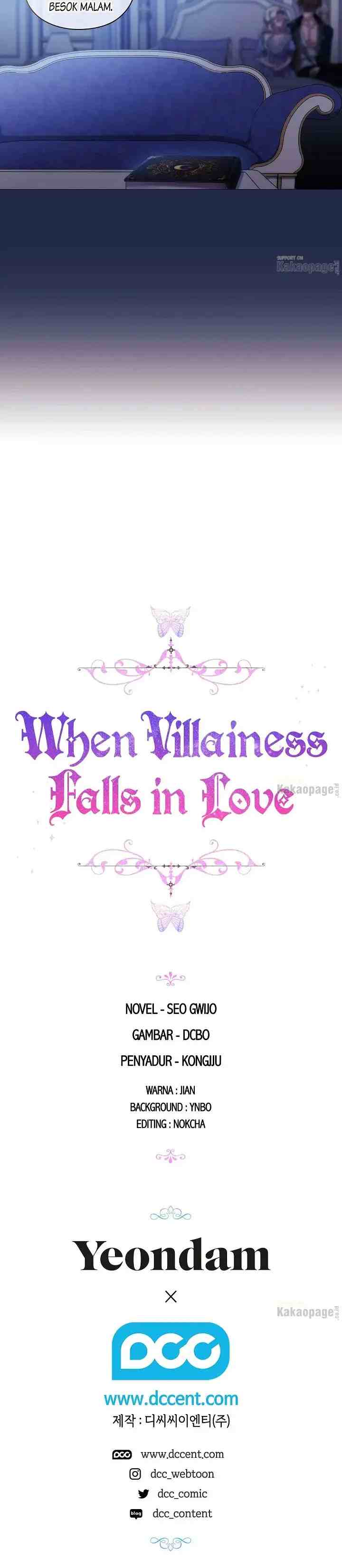 When Villainess Falls in Love chapter 58 halaman 18