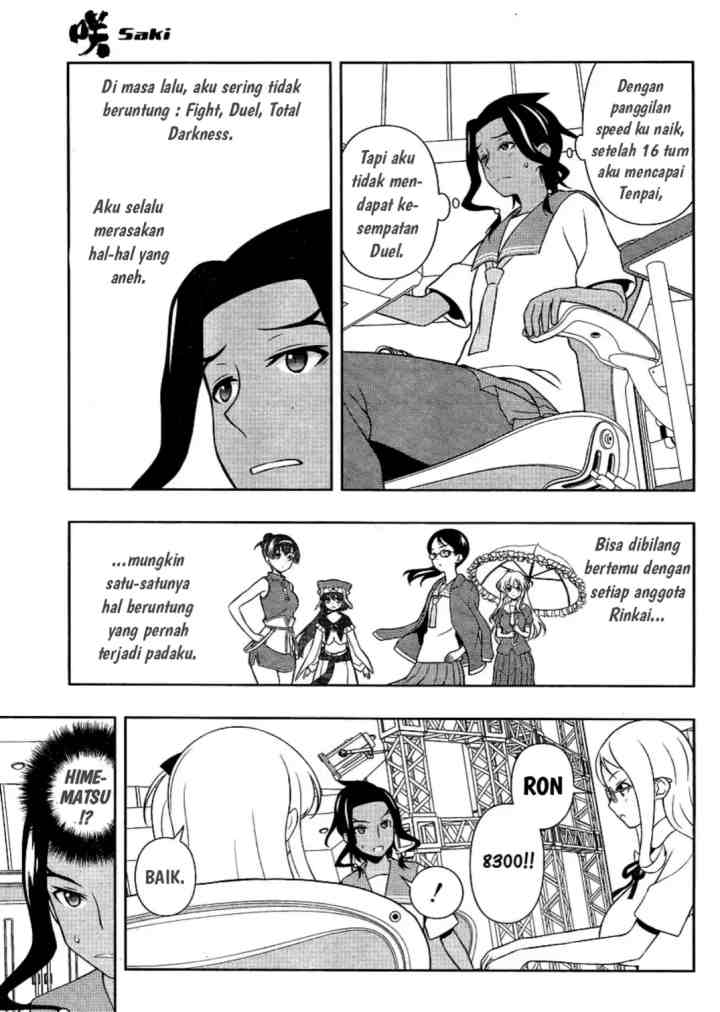 Saki chapter 136 halaman 11