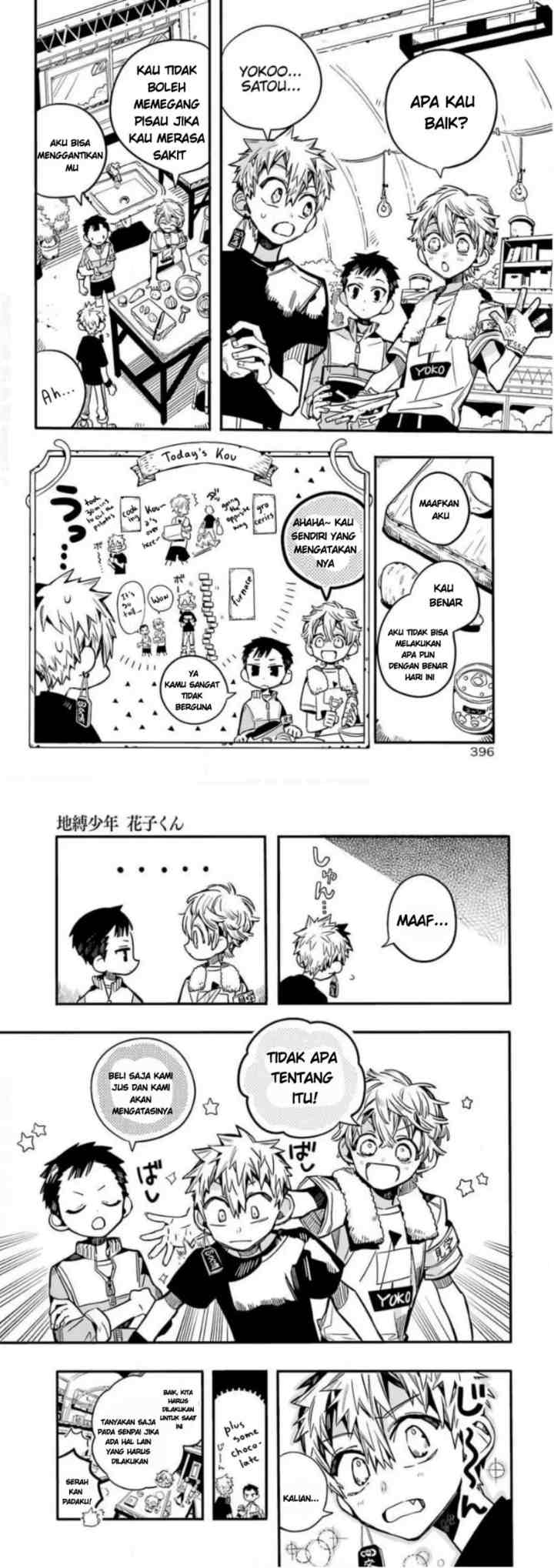 Jibaku Shounen Hanako-kun chapter 65 halaman 4