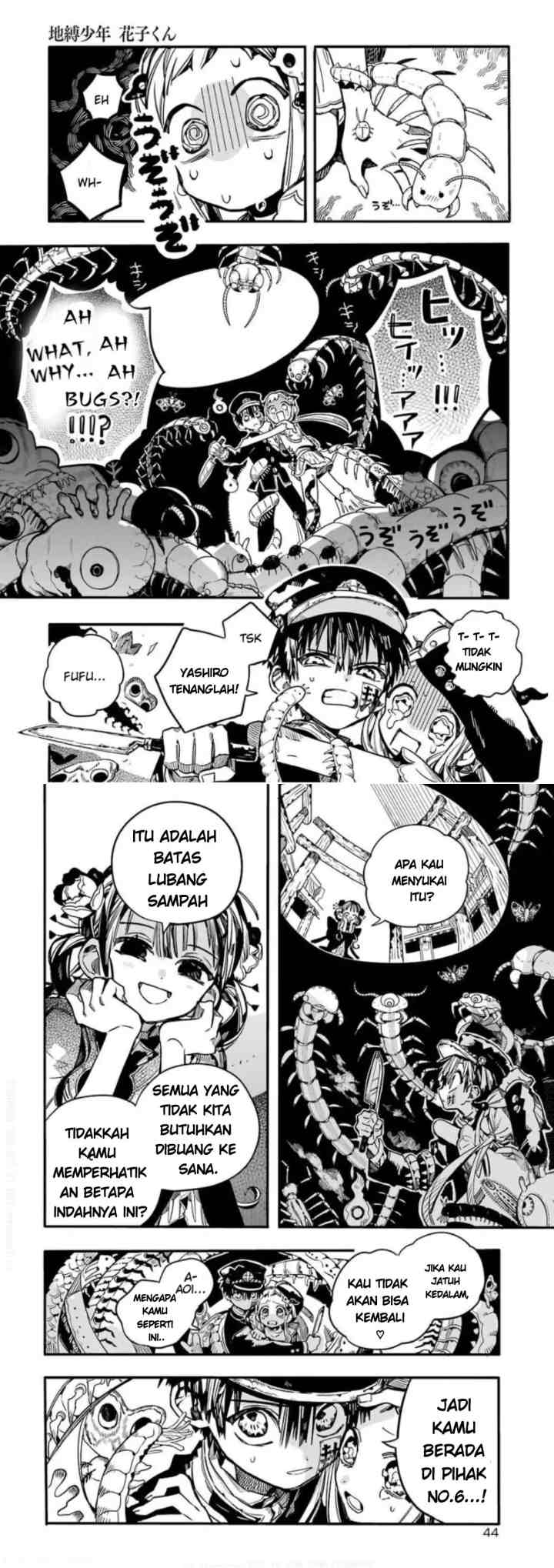 Jibaku Shounen Hanako-kun chapter 64 halaman 9