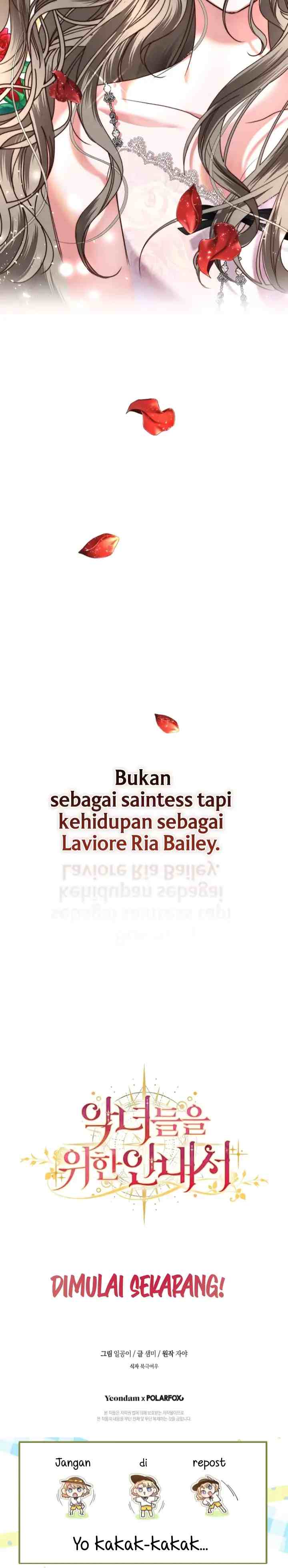 The Guidebook for Villainess chapter 1 halaman 13