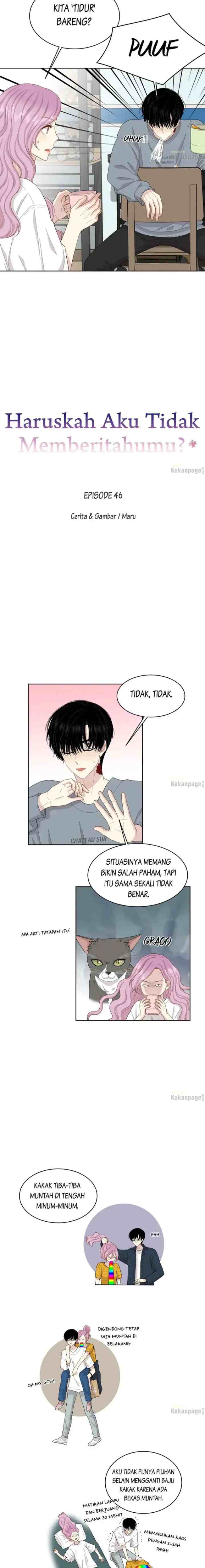 Should I Not Tell? chapter 46 halaman 6