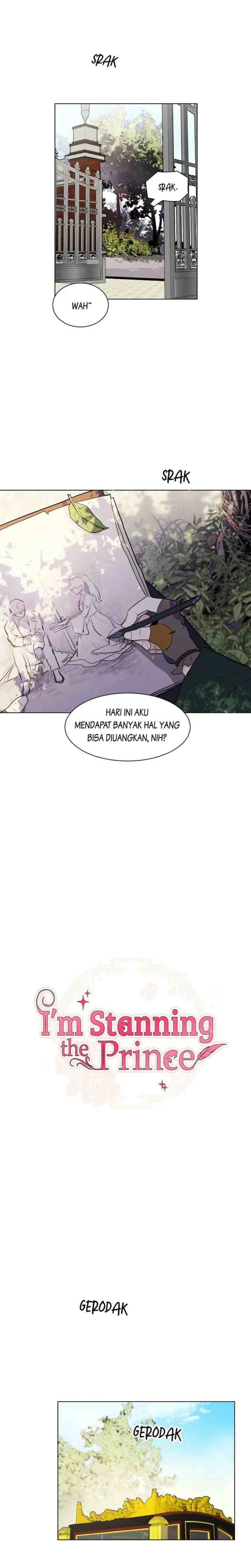 I'm Stanning the ‏Prince chapter 8 halaman 17