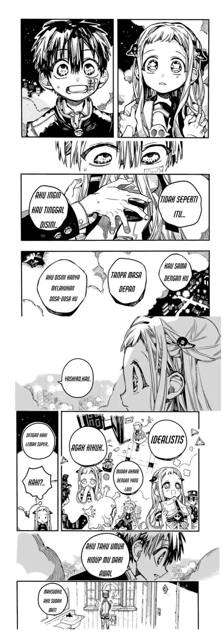 Jibaku Shounen Hanako-kun chapter 57 halaman 17