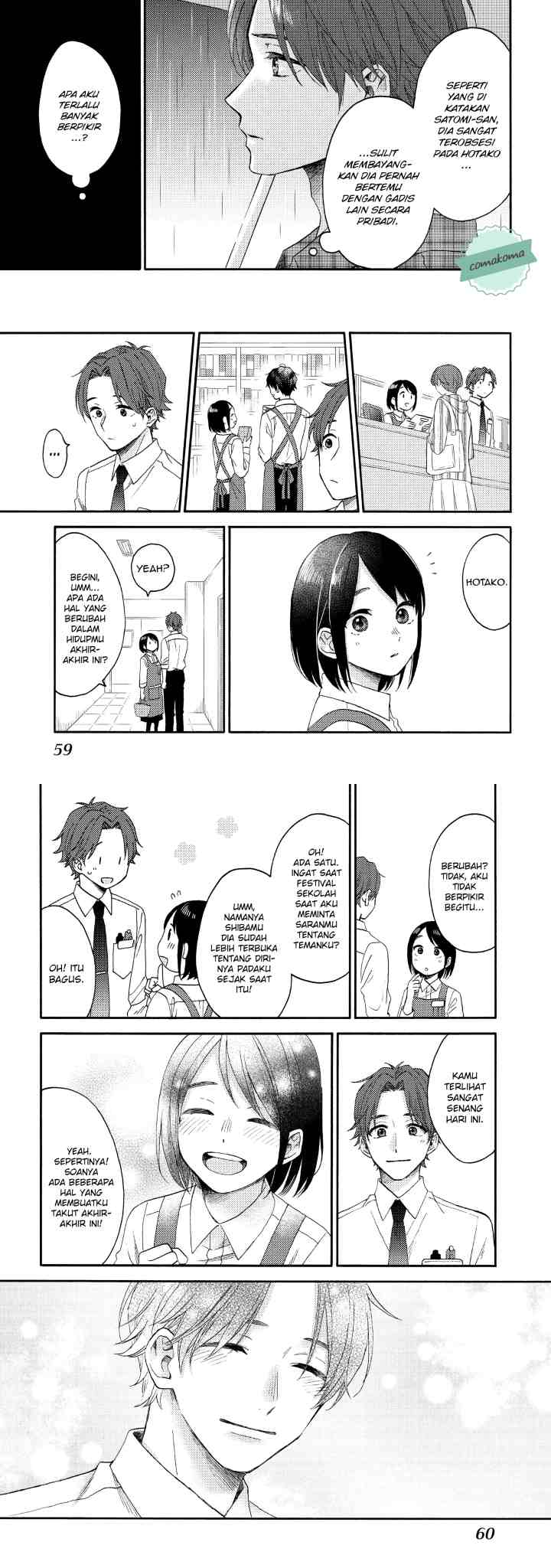 Hananoi-kun to Koi no Yamai chapter 38 halaman 8