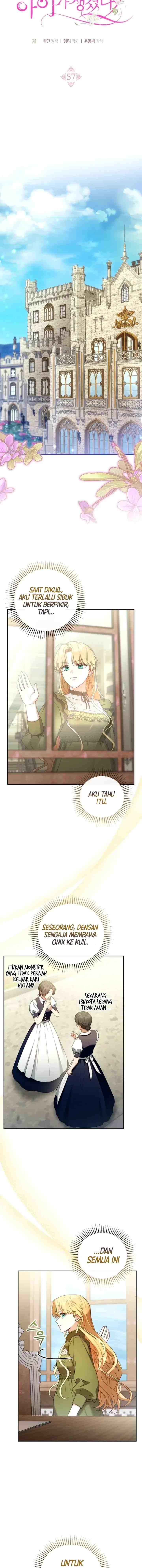 I Am Trying To Divorce My Villain Husband, But We Have A Child chapter 57 halaman 10