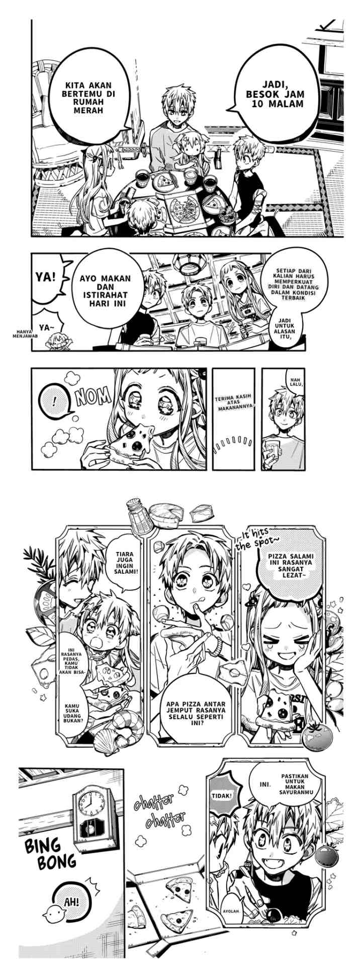 Jibaku Shounen Hanako-kun chapter 83 halaman 8