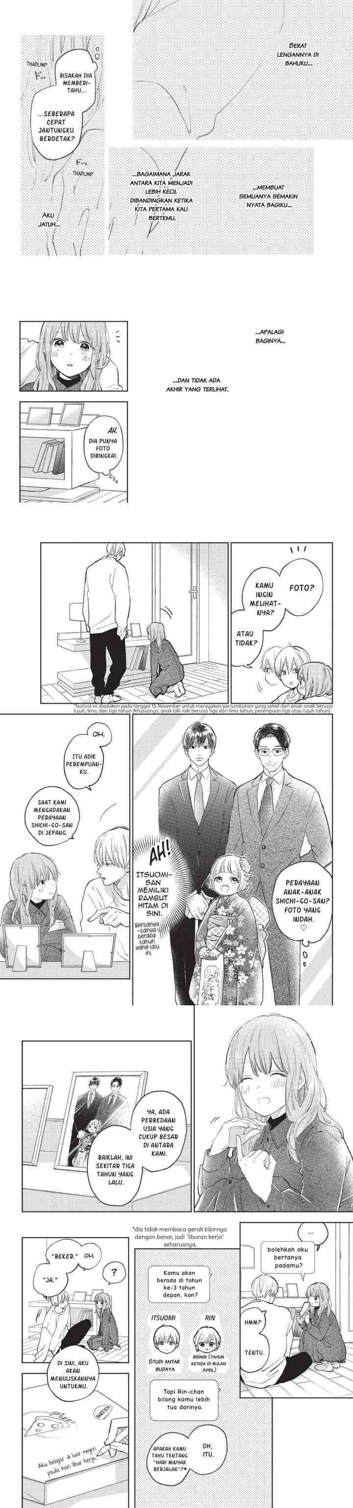Yubisaki to Renren chapter 7 halaman 4