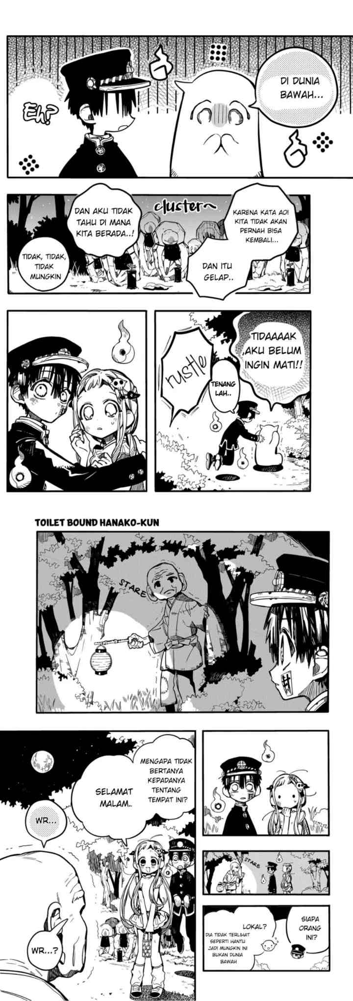 Jibaku Shounen Hanako-kun chapter 66 halaman 4