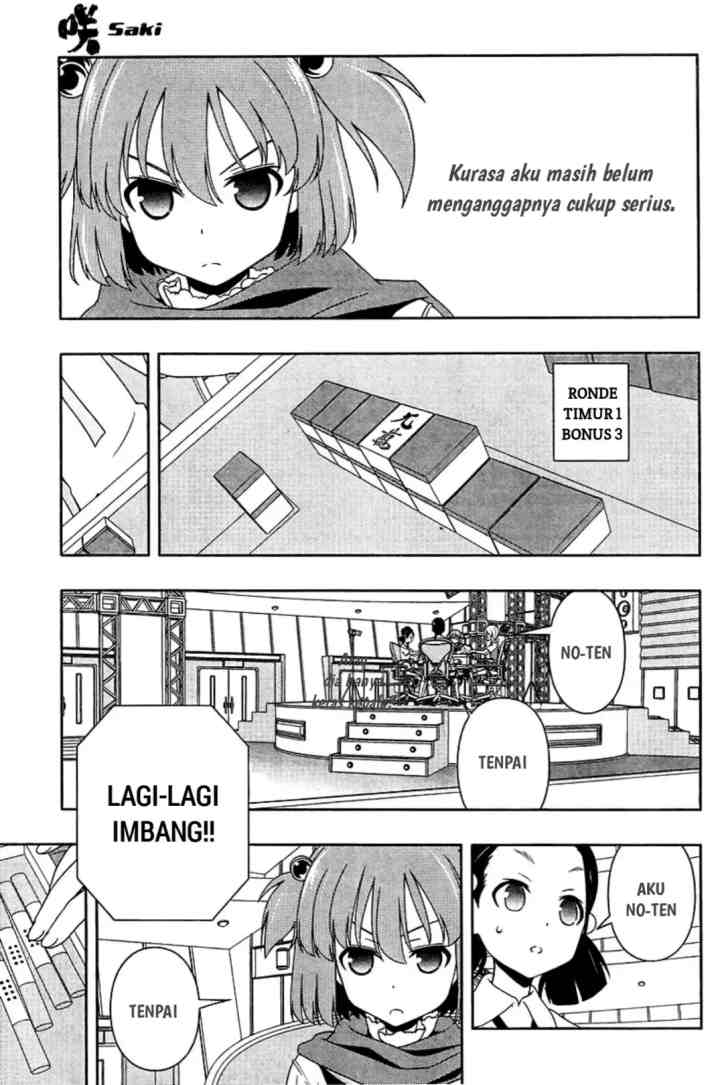 Saki chapter 108 halaman 11